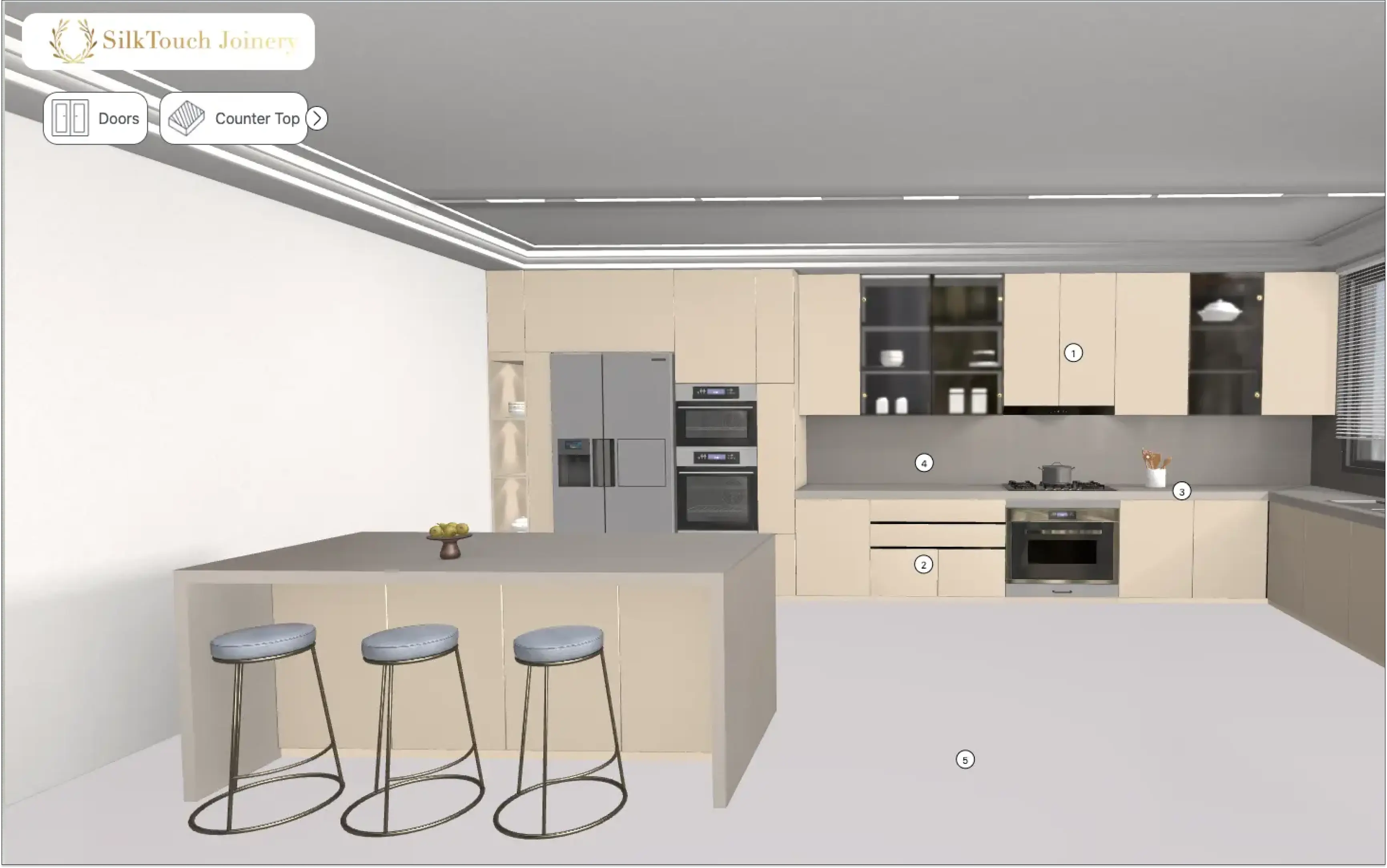 Interactive 3D Kitchen Showroom thumbnail